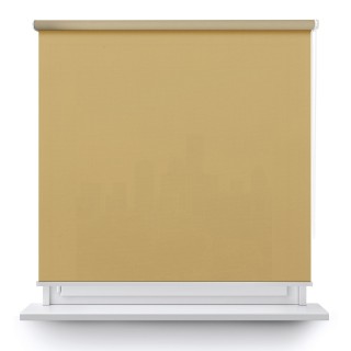 Roleta wolnowisząca Gładka Przyciemniająca Eden Beżowa 129