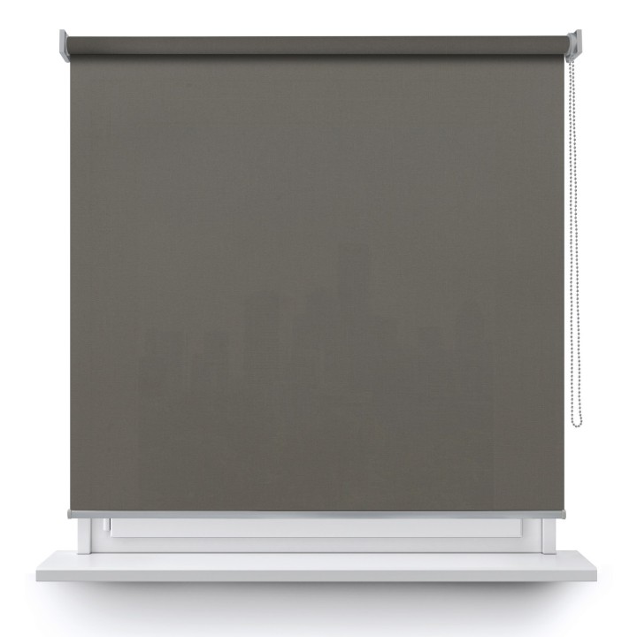 Roleta wolnowisząca Gładka Przyciemniająca Eden Szara 139
