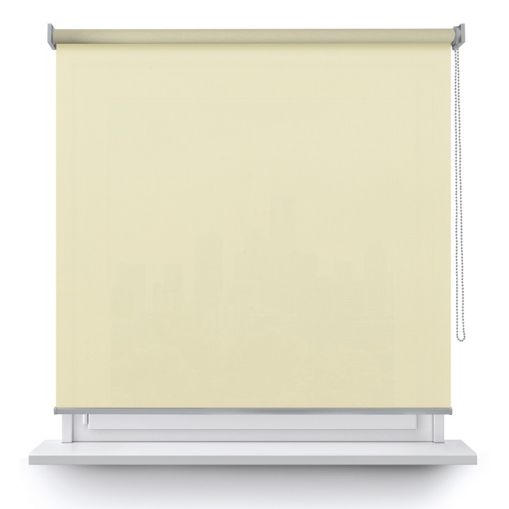 Roleta wolnowisząca Gładka Przyciemniająca Eden Kremowa 127