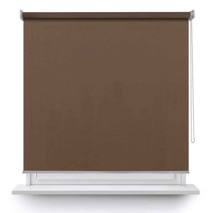 Roleta wolnowisząca Gładka Przyciemniająca Eden Brazowy 132