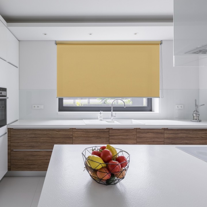 Roleta wolnowisząca Gładka Przyciemniająca Eden Beżowa 129