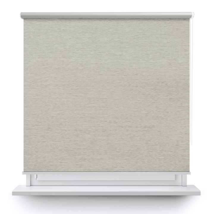 Roleta wolnowisząca Gładka Zaciemniająca EX Termo Blackout Szara 30