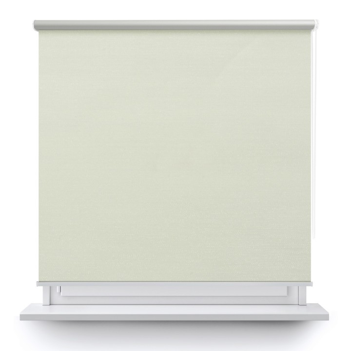 Roleta wolnowisząca Gładka Zaciemniająca EX Termo Blackout Biała 97