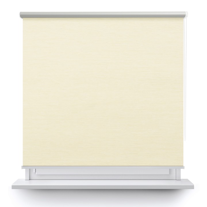 Roleta wolnowisząca Gładka Zaciemniająca EX Termo Blackout Beżowa 34