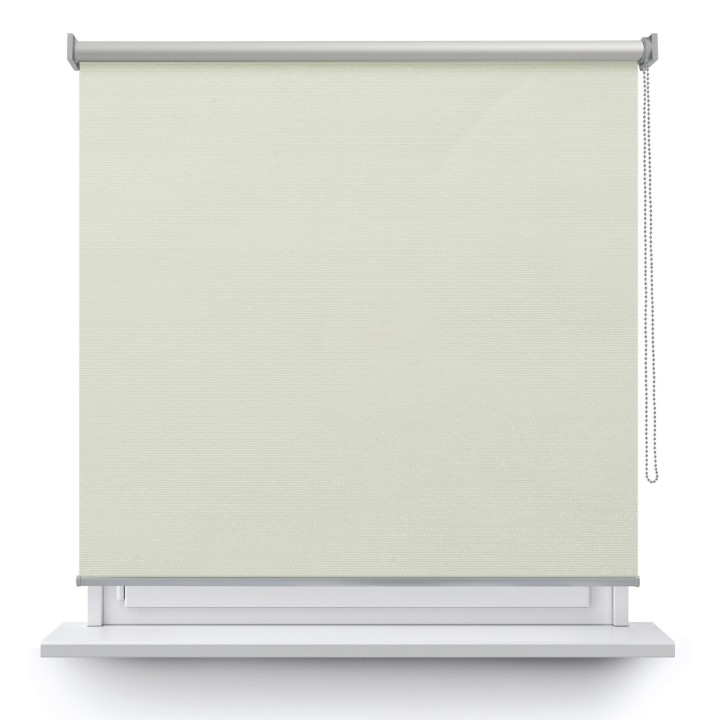 Roleta wolnowisząca Gładka Zaciemniająca EX Termo Blackout Biała 97