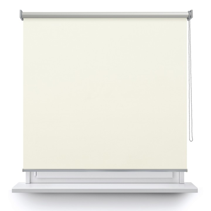 Roleta wolnowisząca Gładka Zaciemniająca EX Termo Blackout Biała 31