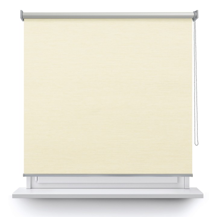 Roleta wolnowisząca Gładka Zaciemniająca EX Termo Blackout Beżowa 34