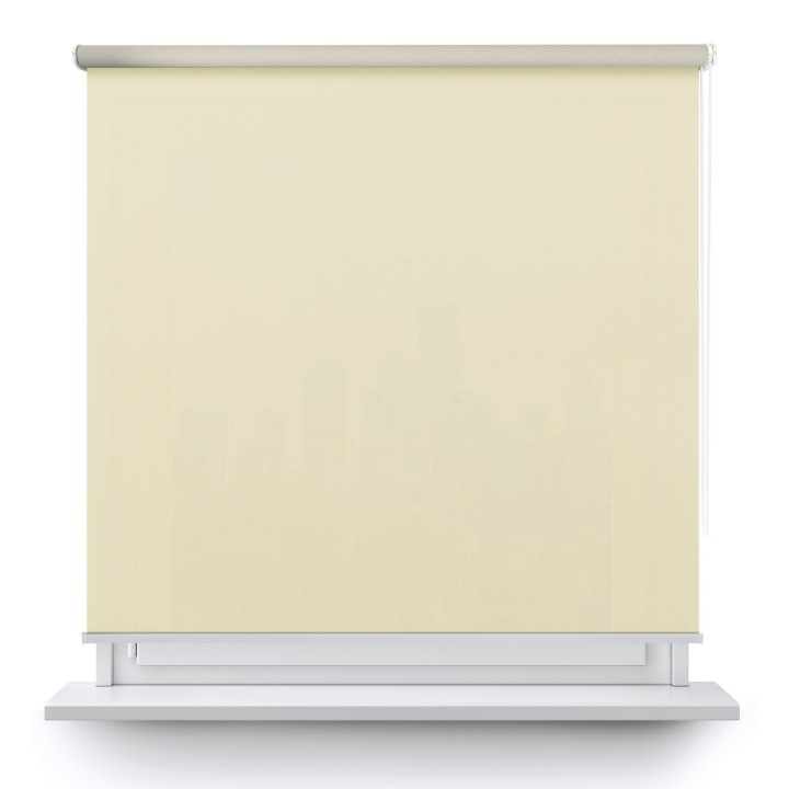 Roleta wolnowisząca Gładka Przyciemniająca Madryt Kremowa 850