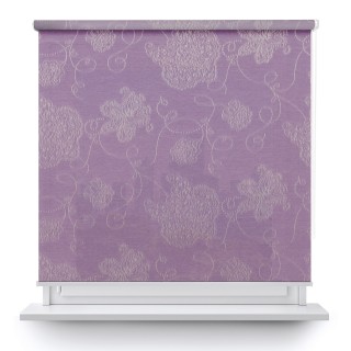 Roleta wolnowisząca Gładka Przyciemniająca Magnolia Fioletowa 409