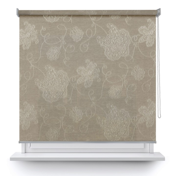 Roleta wolnowisząca Gładka Przyciemniająca Magnolia Beżowa 406