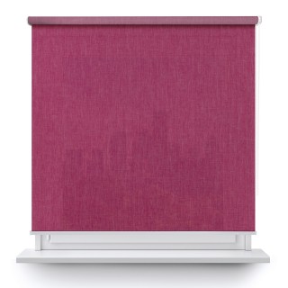 Roleta wolnowisząca Gładka Przyciemniająca Melange Różowa 736