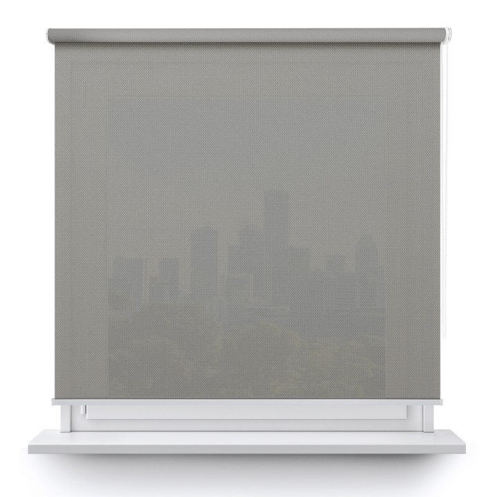 Roleta wolnowisząca Gładka Przyciemniająca Royal Popielata 815