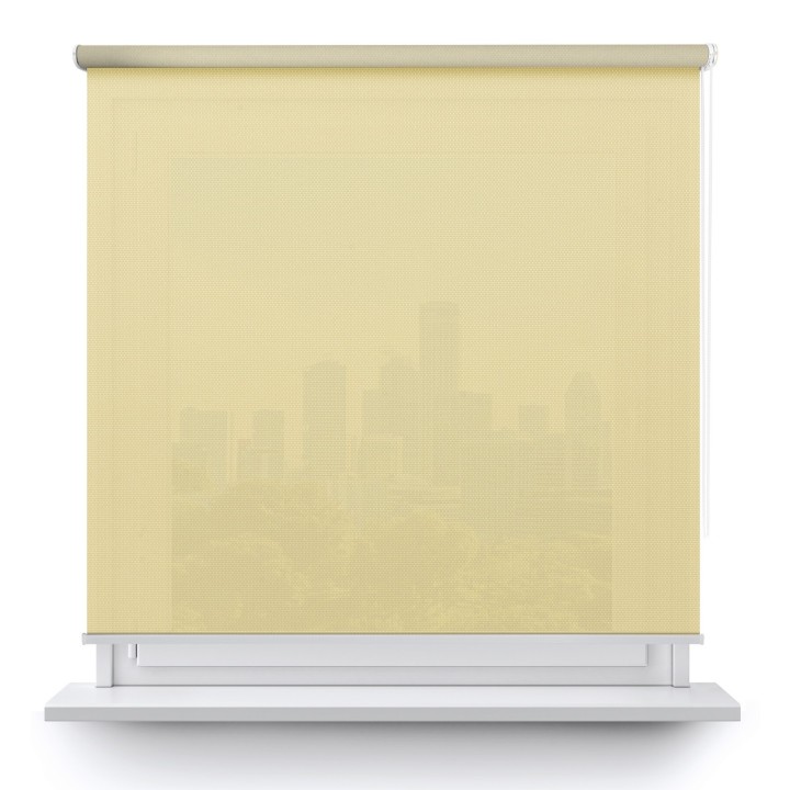 Roleta wolnowisząca Gładka Przyciemniająca Royal Kremowa 800