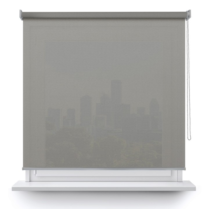 Roleta wolnowisząca Gładka Przyciemniająca Royal Popielata 815
