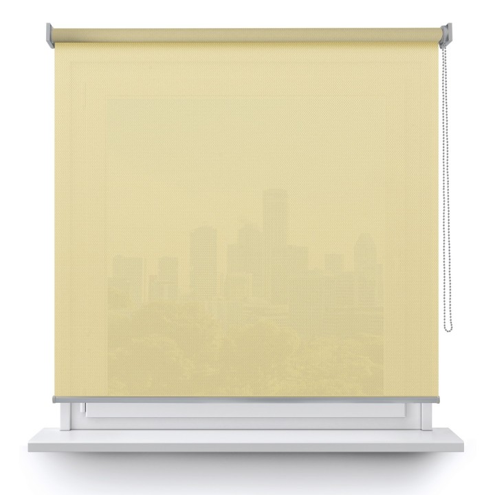 Roleta wolnowisząca Gładka Przyciemniająca Royal Kremowa 800