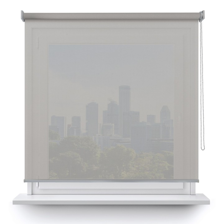 Roleta wolnowisząca Gładka Przyciemniająca Screen Szara 205