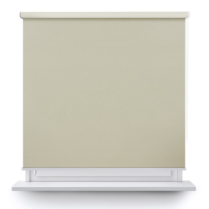 Roleta wolnowisząca Gładka Przyciemniająca Termo Zaciemniająca Beżowa 7686