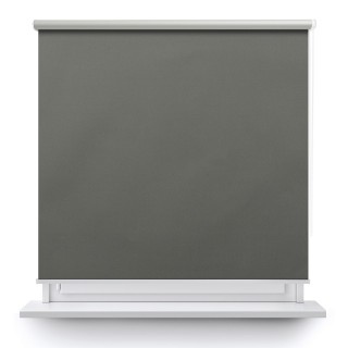 Roleta wolnowisząca Gładka Zaciemniająca Termo Zaciemniająca Ciemnoszara 61