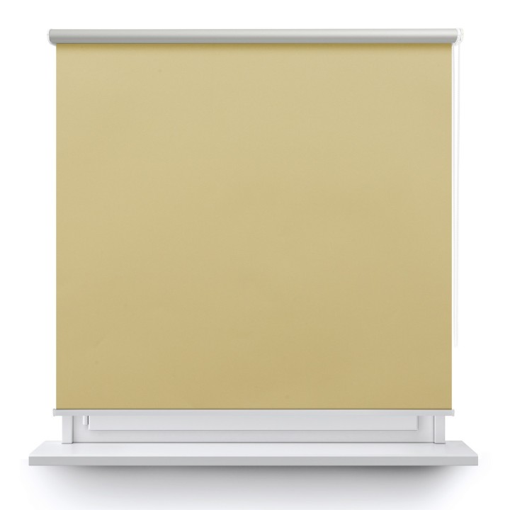 Roleta wolnowisząca Gładka Zaciemniająca Termo Zaciemniająca Żółta 057