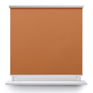 Roleta wolnowisząca Gładka Zaciemniająca Termo Zaciemniająca Pomarańczowa 60