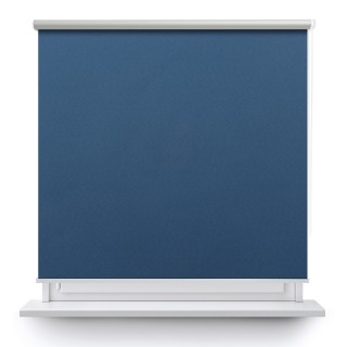 Roleta wolnowisząca Gładka Zaciemniająca Termo Zaciemniająca Niebieska 304