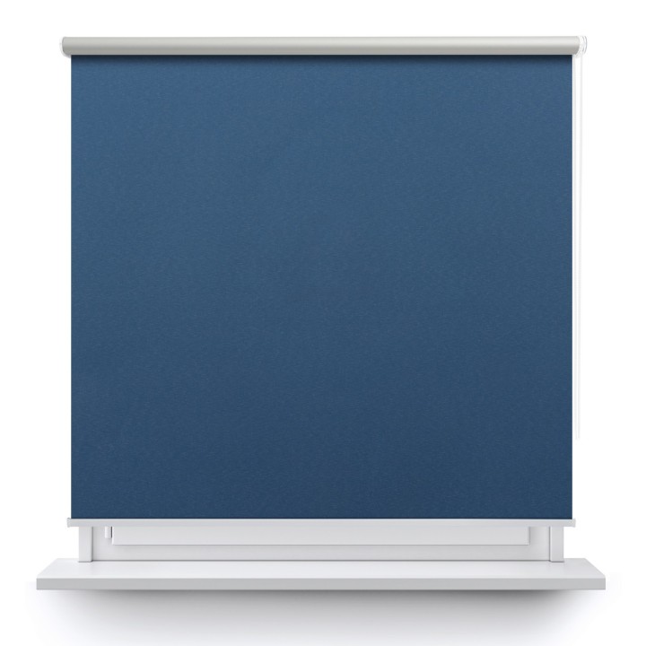 Roleta wolnowisząca Gładka Zaciemniająca Termo Zaciemniająca Niebieska 304