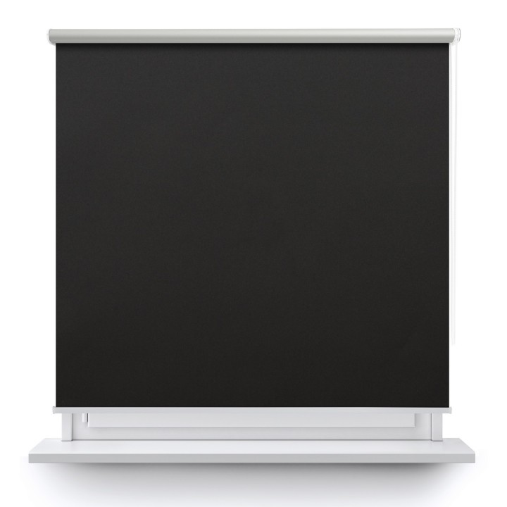 Roleta wolnowisząca Gładka Zaciemniająca Termo Zaciemniająca Czarna 305