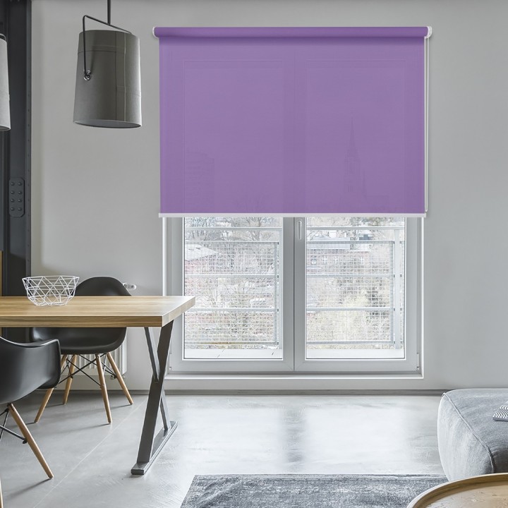 Roleta wolnowisząca Gładka Przyciemniająca Gładka Różowa 521