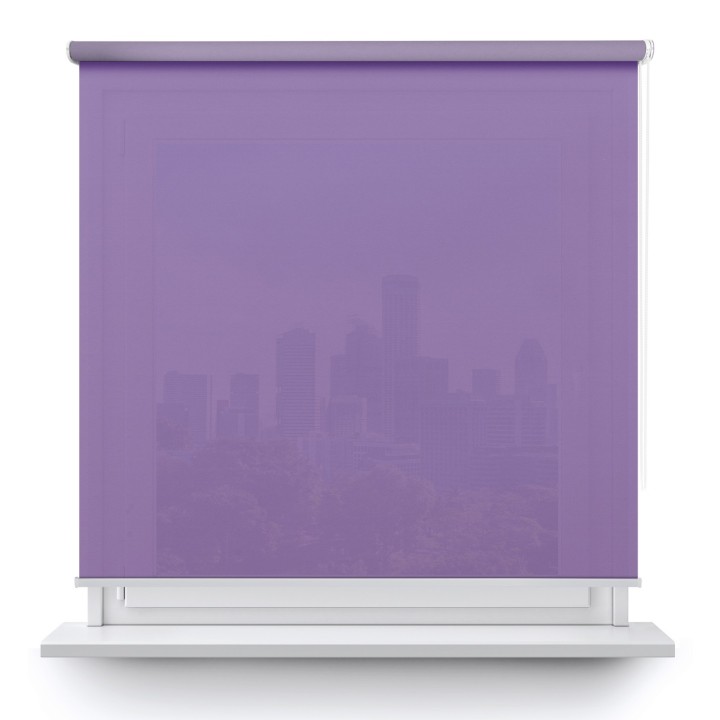 Roleta wolnowisząca Gładka Przyciemniająca Gładka Różowa 521