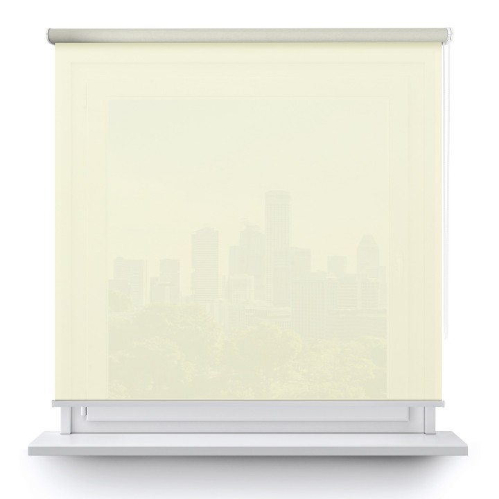 Roleta wolnowisząca Gładka Przyciemniająca Gładka Kremowa Gl02