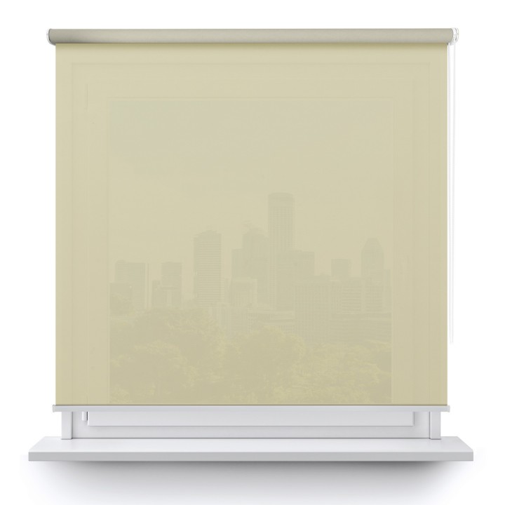 Roleta wolnowisząca Gładka Przyciemniająca Gładka Beżowa 501