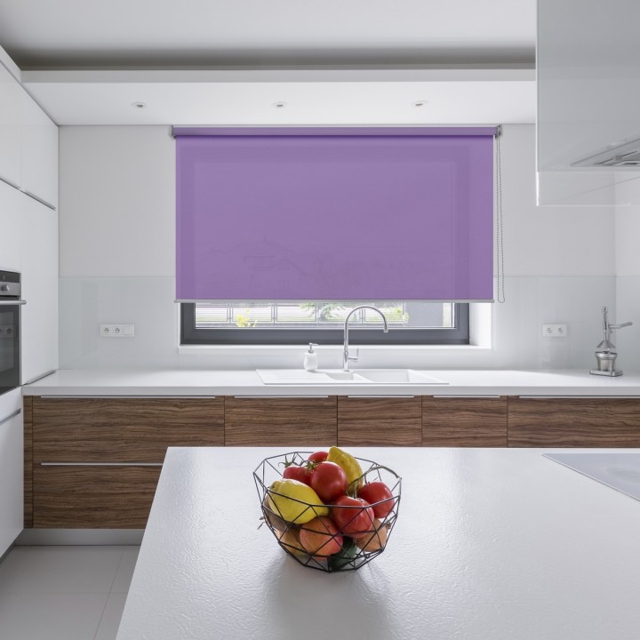 Roleta wolnowisząca Gładka Przyciemniająca Gładka Różowa 521