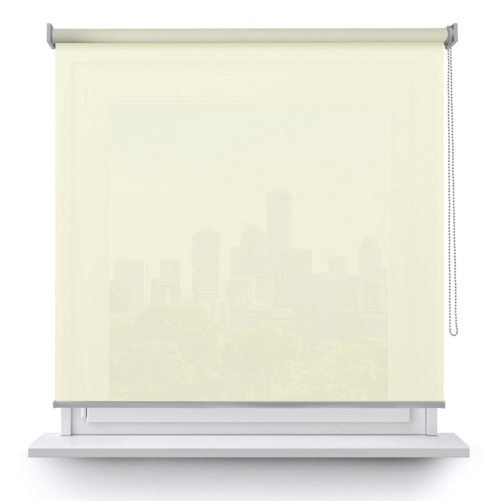 Roleta wolnowisząca Gładka Przyciemniająca Gładka Kremowa Gl02