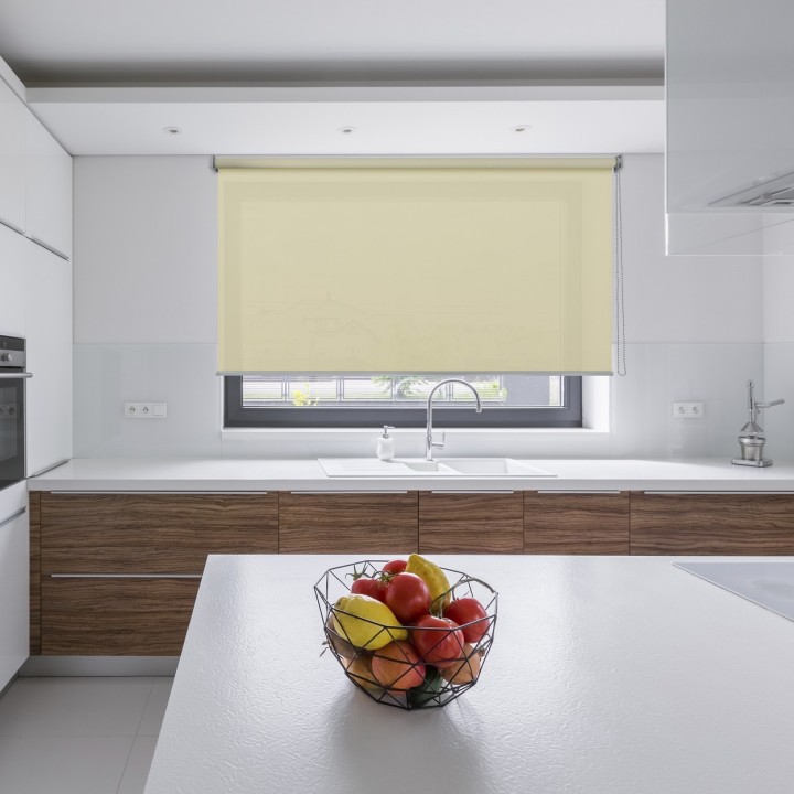 Roleta wolnowisząca Gładka Przyciemniająca Gładka Beżowa 501