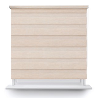 Roleta wolnowisząca Dzień Noc Przyciemniająca Bahama XV Beżowa Bh1504