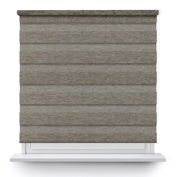 Roleta wolnowisząca Dzień Noc Przyciemniająca Bahama XV Brązowa Bh1505