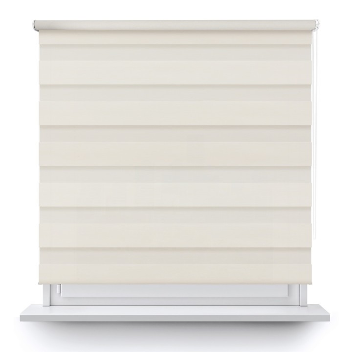 Roleta wolnowisząca Dzień Noc Przyciemniająca Bahama XV Kremowa Bh1508