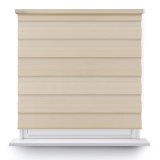 Roleta wolnowisząca Dzień Noc Przyciemniająca Bahama XXIII Beżowa Bh2303