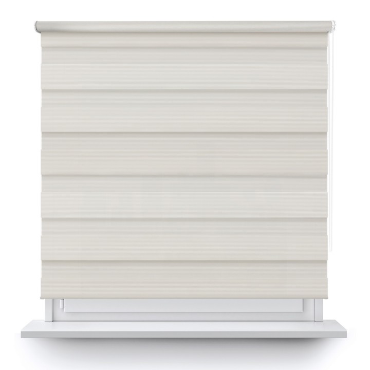 Roleta wolnowisząca Dzień Noc Przyciemniająca Bahama XXIII Jasnokremowa Bh2301