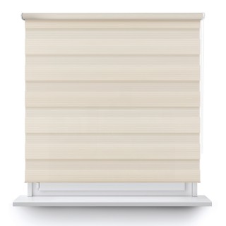 Roleta wolnowisząca Dzień Noc Przyciemniająca Bahama XXIII Kremowa Bh2302