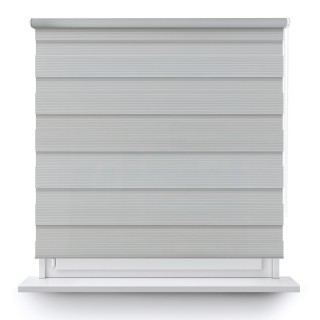 Roleta wolnowisząca Dzień Noc Przyciemniająca Bahama XXIII Szara Bh2308