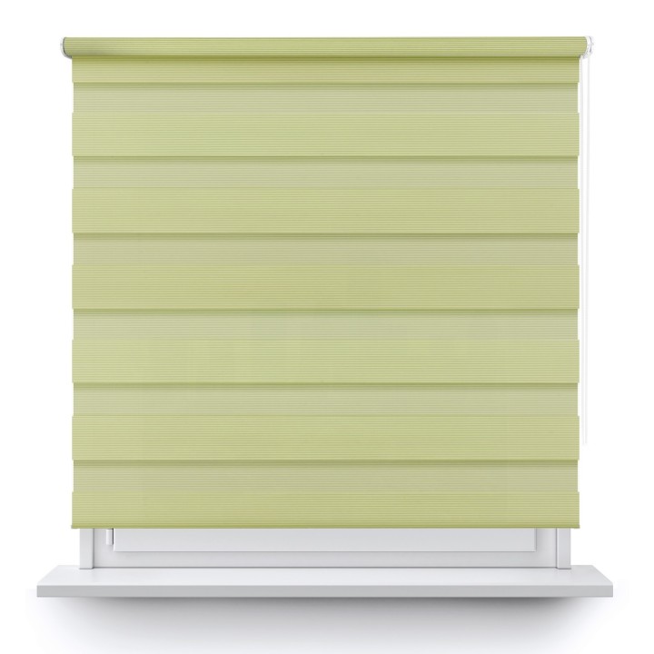Roleta wolnowisząca Dzień Noc Przyciemniająca Bahama XXIII Zielona Bh2306