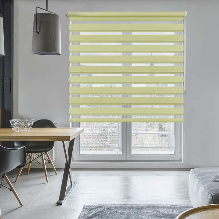 Roleta wolnowisząca Dzień Noc Przyciemniająca Bahama XXIII Zielona Bh2306