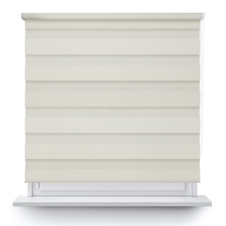 Roleta wolnowisząca Dzień Noc Przyciemniająca Chic Ecru 6002