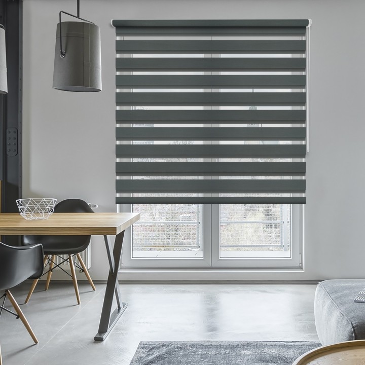 Roleta wolnowisząca Dzień Noc Przyciemniająca Classic Beżowa 1211