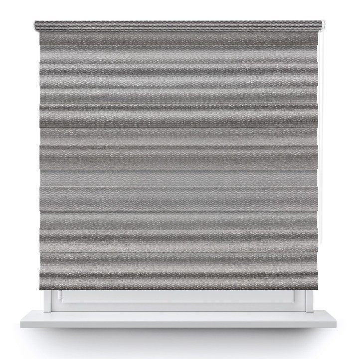 Roleta wolnowisząca Dzień Noc Przyciemniająca Essential Czarna 1707