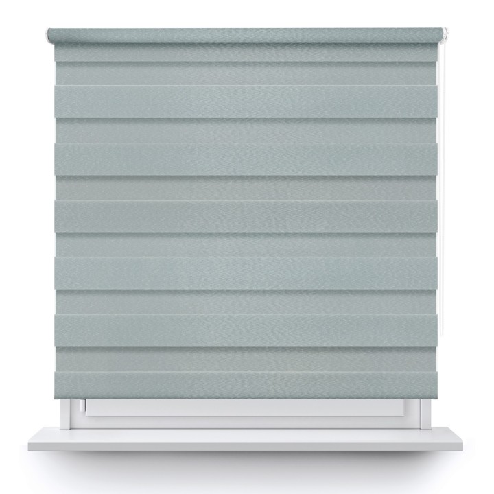 Roleta wolnowisząca Dzień Noc Przyciemniająca Glossy Elegance Ciemnoszara 15988