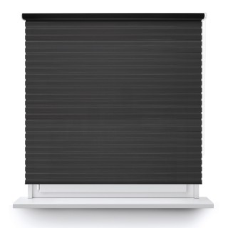 Roleta wolnowisząca Dzień Noc Przyciemniająca Modern Ciemnoszara 1805