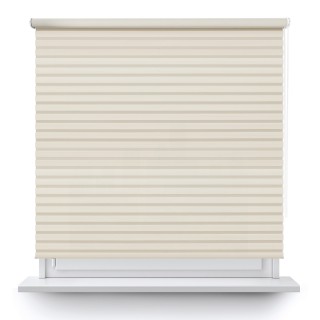 Roleta wolnowisząca Dzień Noc Przyciemniająca Modern Kremowa 1802