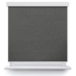 Roleta w kasecie aluminium Gładka Przyciemniająca Sevilla Szara 842